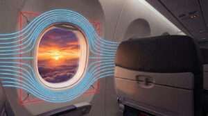 why airplane windows are round